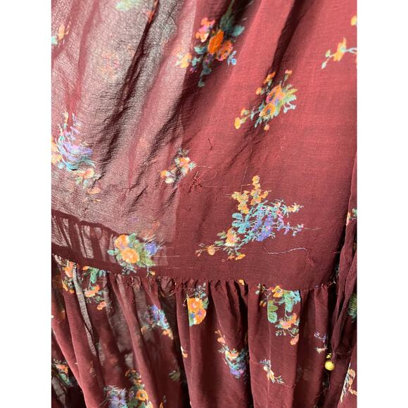 Free People Cloud Nine Maxi Dress L - Picture 12 of 12